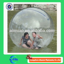 Human sphere water ball walking, giant water hamster ball sticky water ball